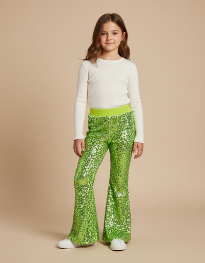 Pantalon Patte D'Éléphant Fille Annee 80 Enfant