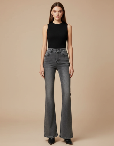 Pantalon Patte D'Éléphant Femme Jean