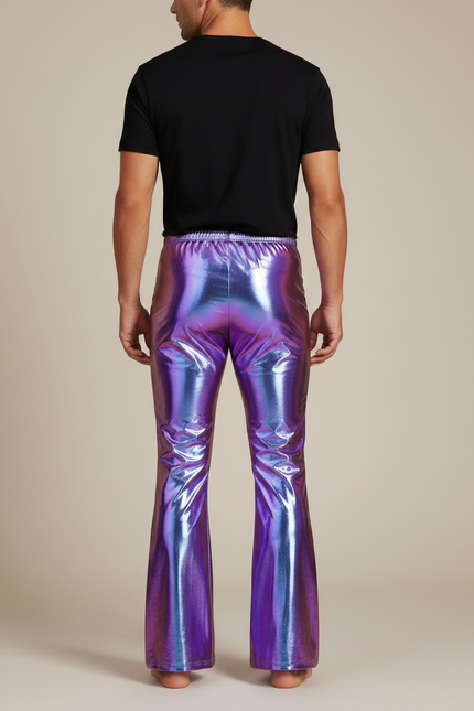 Pattes D'éléphant Pantalon - Multicolore Polyester - vue 2