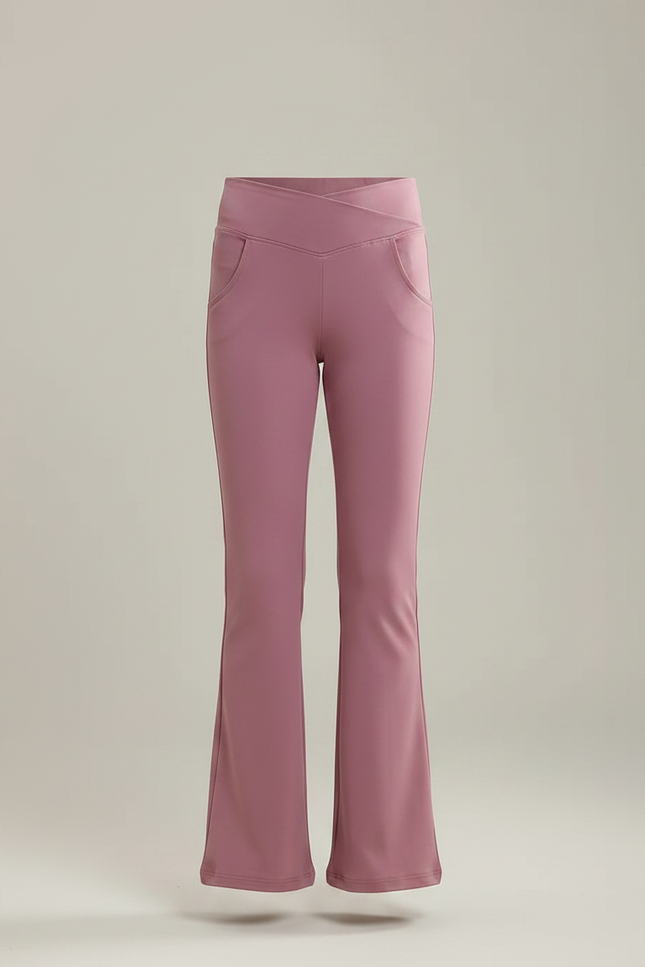 Pantalon Patte D'Éléphant Rose V-shaped Confortable Fille - Polyester - vue 3
