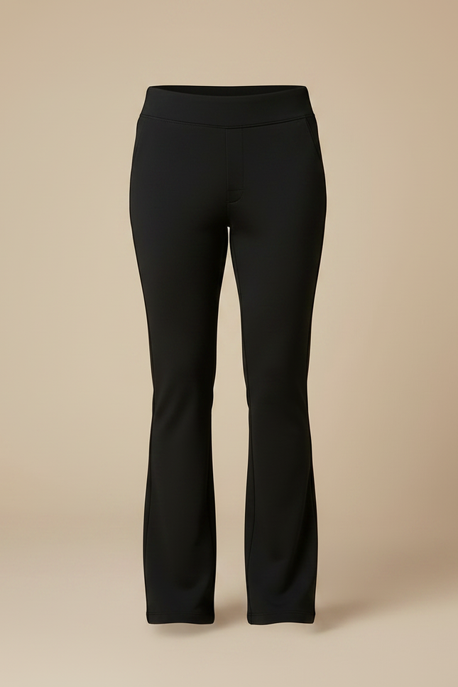 Pantalon Patte D'Éléphant Noir Homme Évasé Confortable - Polyester - vue 3