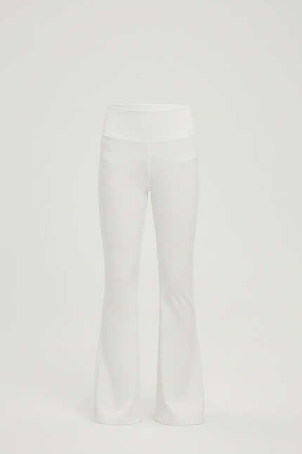 Pantalon Patte D'Éléphant Blanc Élastique Confortable Enfant - Polyester - vue 3