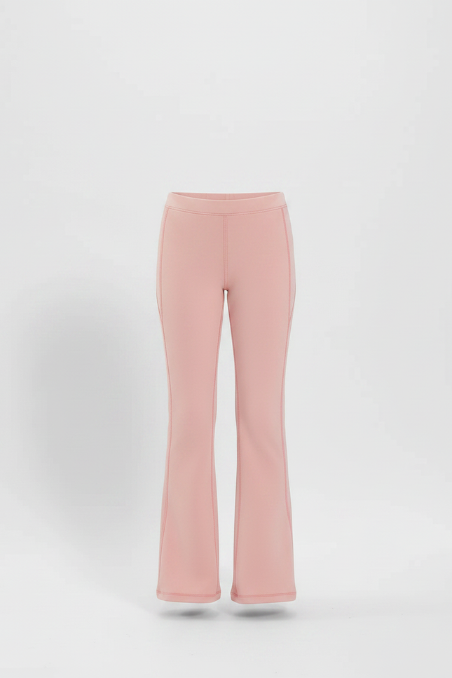 Pantalon Patte D'Éléphant Rose Confortable Fille Décontracté - Polyester - vue 3