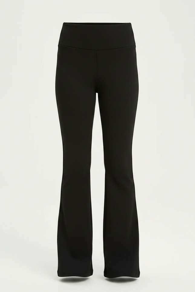 Pantalon Patte D'Éléphant Noir Taille Haute Confortable Enfant - Polyester - vue 3