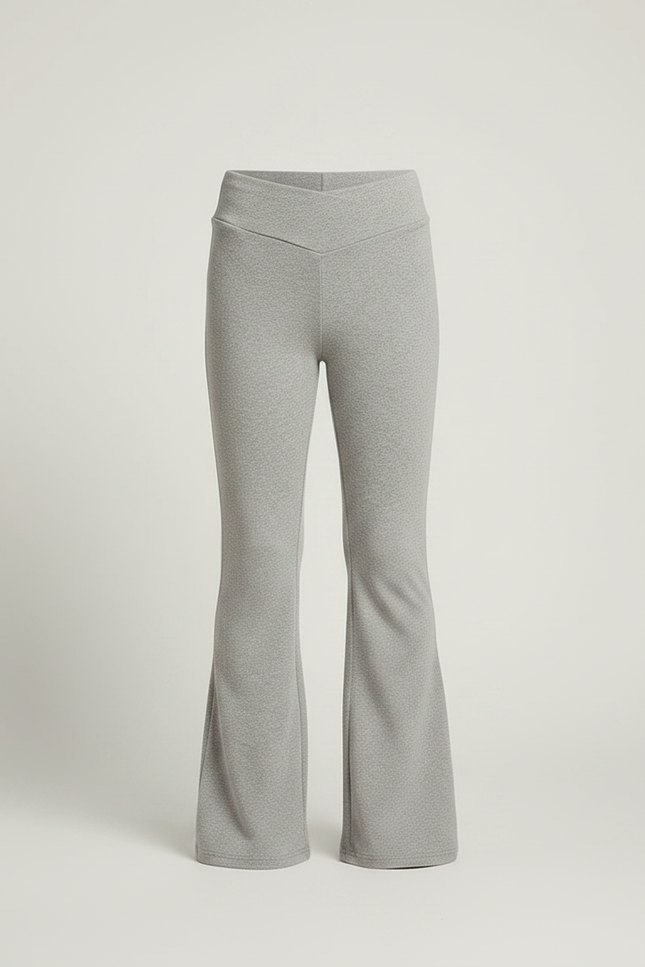 Pantalon Patte D'éléphant Ensemble - Gris Molleton - vue 3