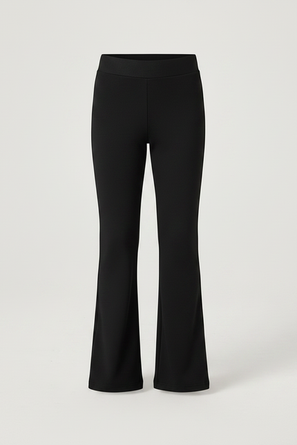 Pantalon Patte D'Éléphant Noir Ajusté Coton Enfant - Polyester - vue 3