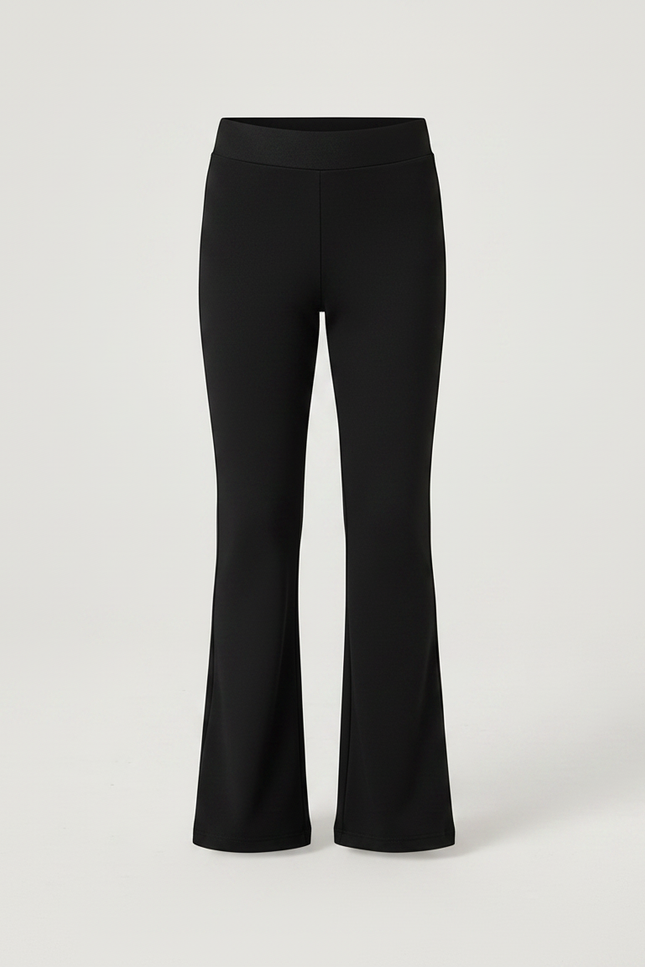 Pantalon Patte D'Éléphant Noir Ajusté Coton Enfant - Polyester - vue 3