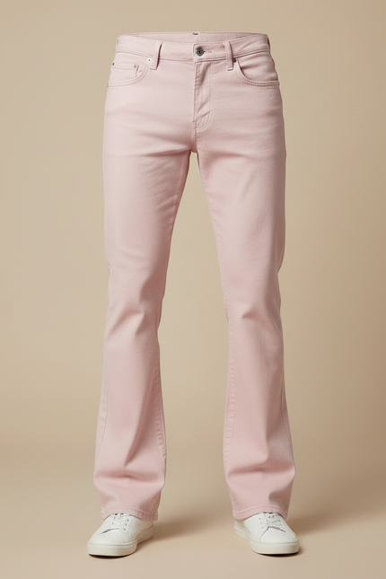Pantalon Rose Patte D'éléphant - Jean - vue 3