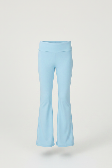 Pantalon Patte D'Éléphant Bleu Clair Élastique Confortable Fille - Polyester - vue 3