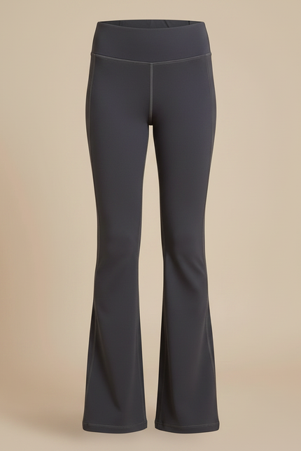 Pantalon Patte D'Éléphant Gris Décontracté Confortable Fille Yoga - Polyester - vue 3